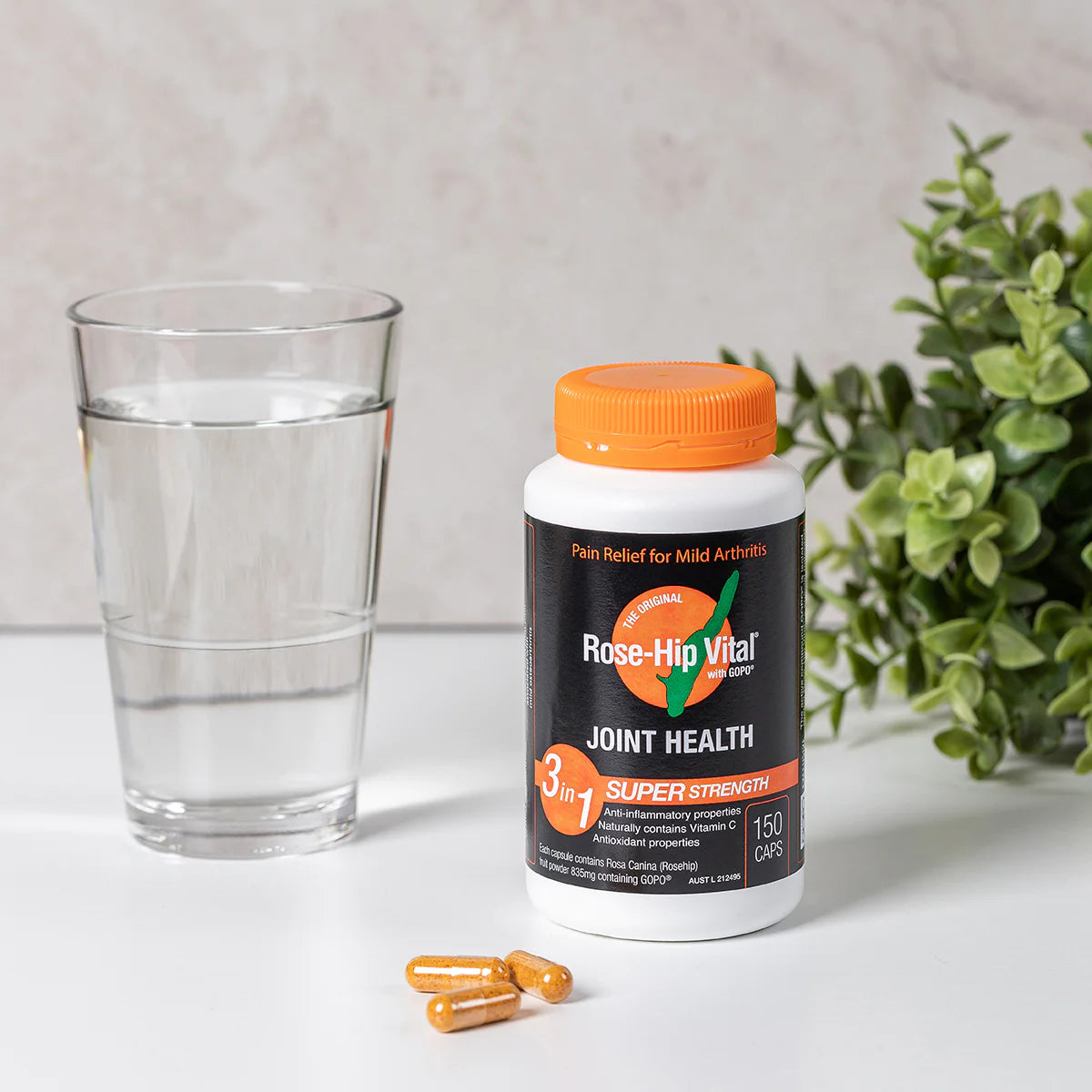 Rose-Hip Vital<sup>®</sup> Joint Health with GOPO<sup>®</sup> 150 Capsules